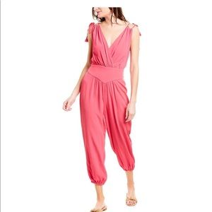 NWT Trina Turk Guerrero Tie Strap Jumpsuit